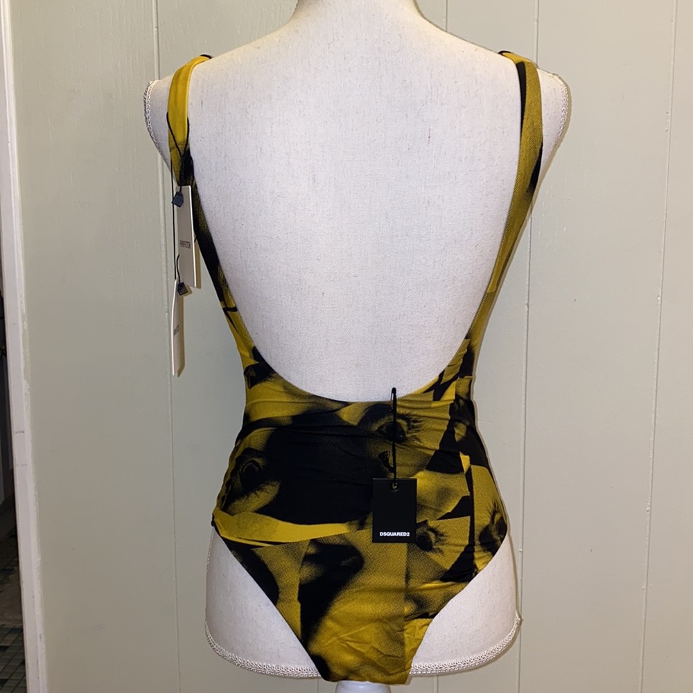 NWT DSQUARED2 one piece swimsuit
